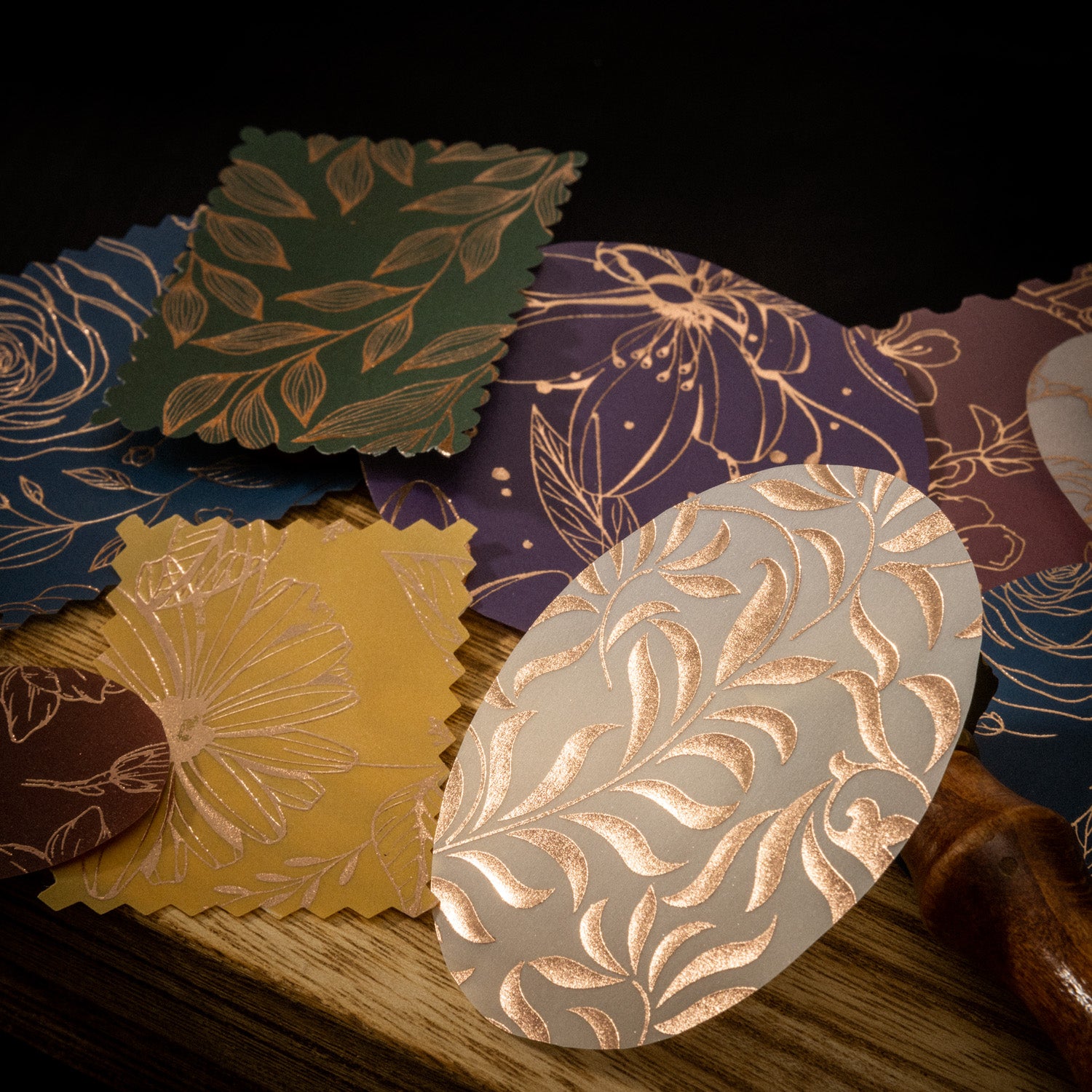 1018 Plant vellum Paper -8Pcs each pack