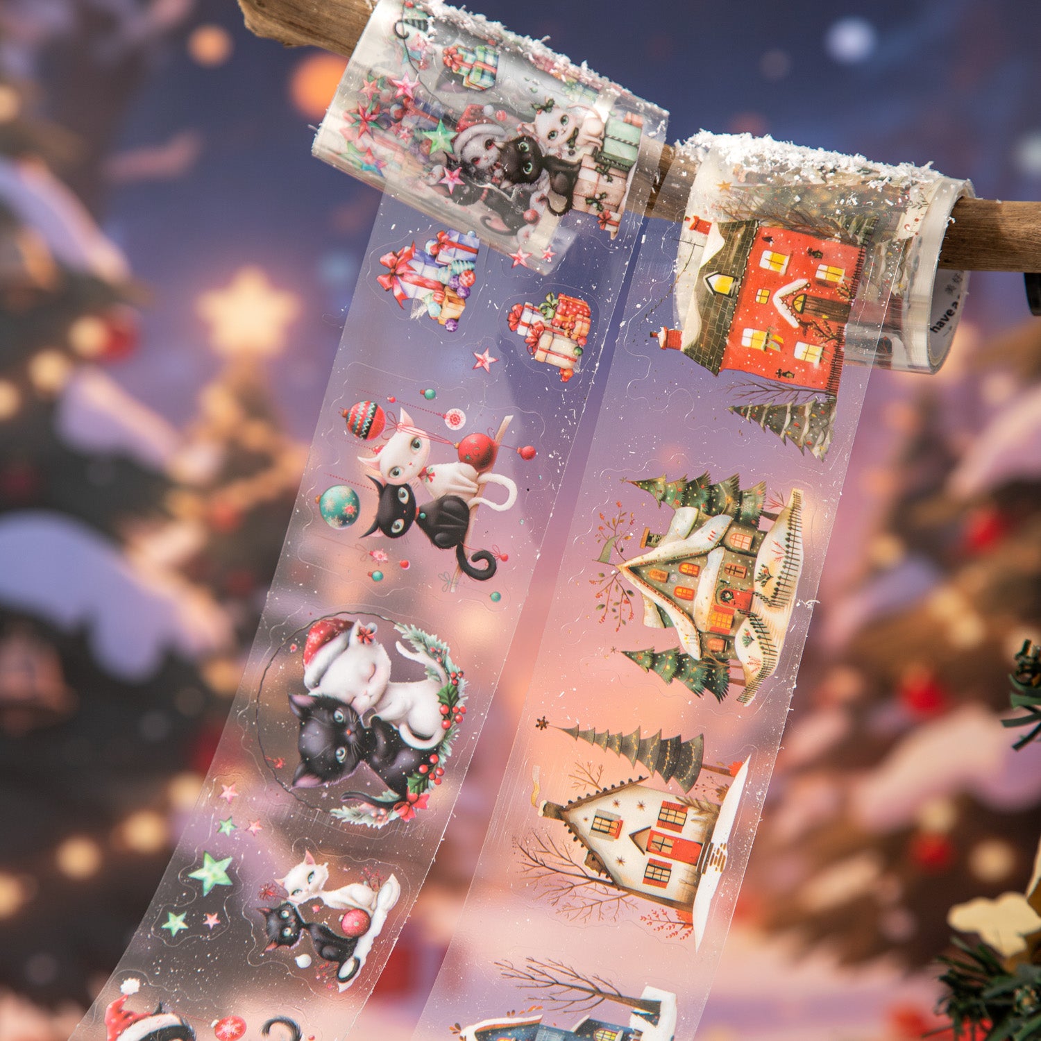 0820 Strange Christmas Eve PET tape -5cm*2m
