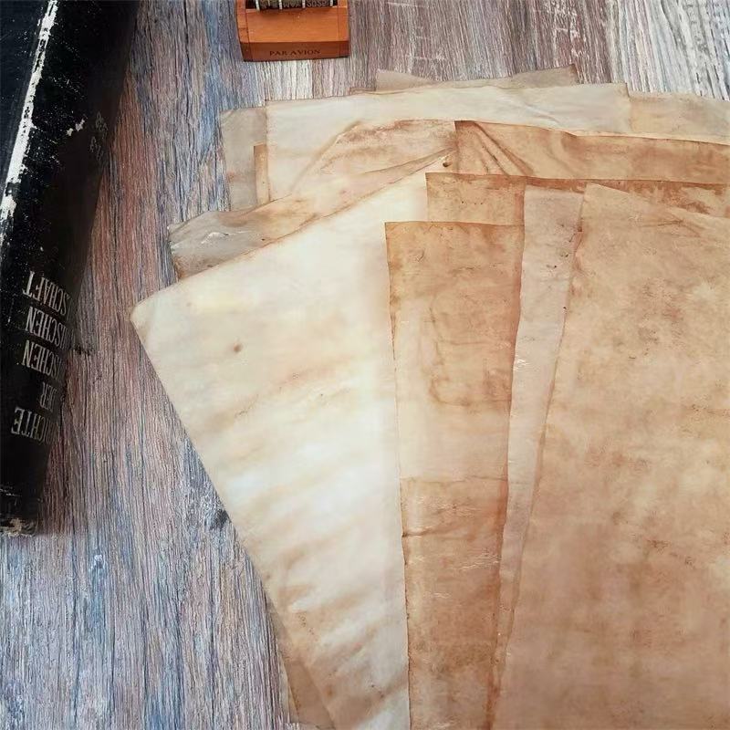 0704 Hand-dyed vellum Paper -10Pcs each pack