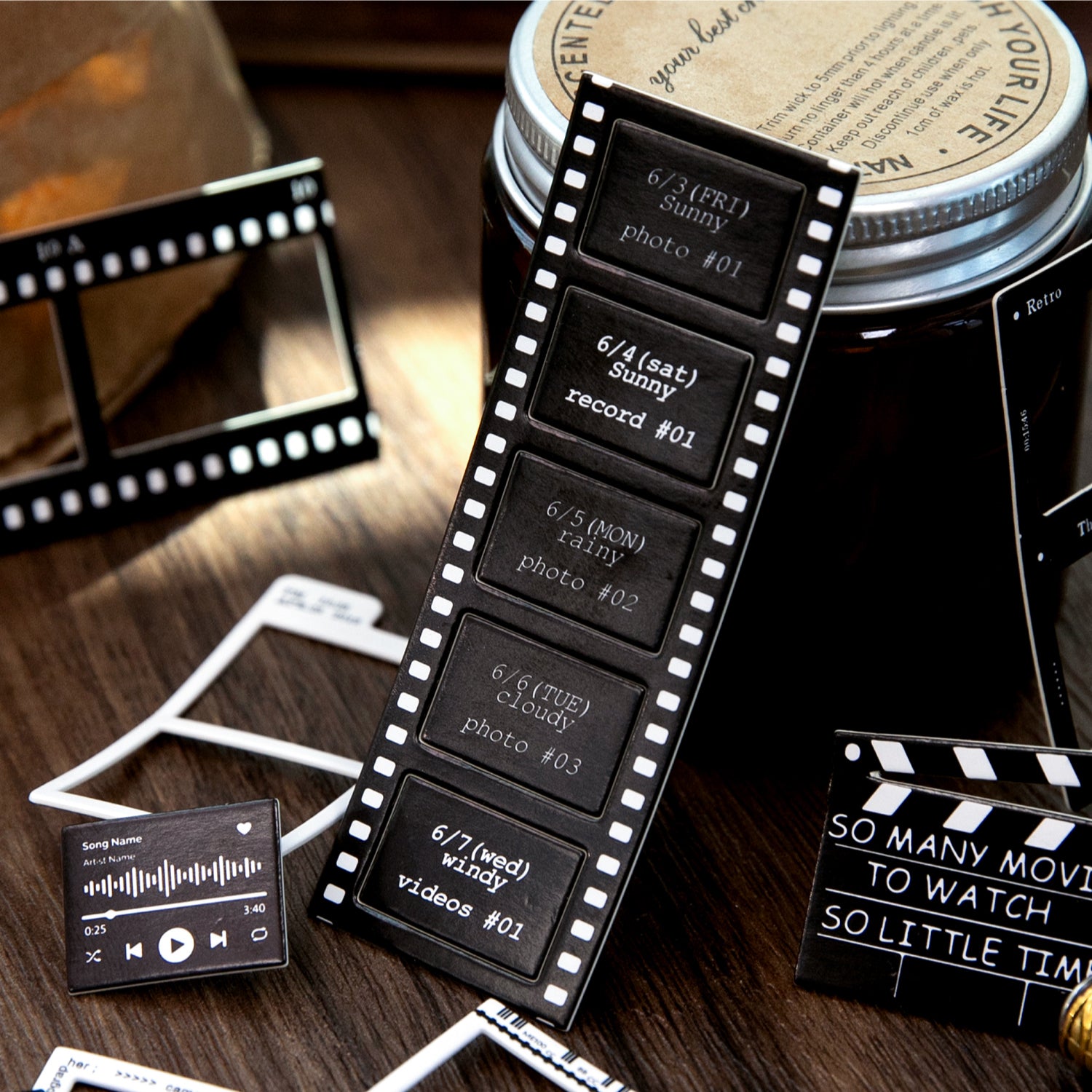 0917 Label cardstock Sticker -2Pcs each pack
