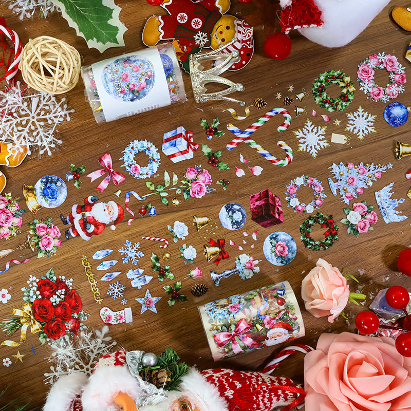 1027 T-446 Winter Floral Patterns Tape -6cm*2m