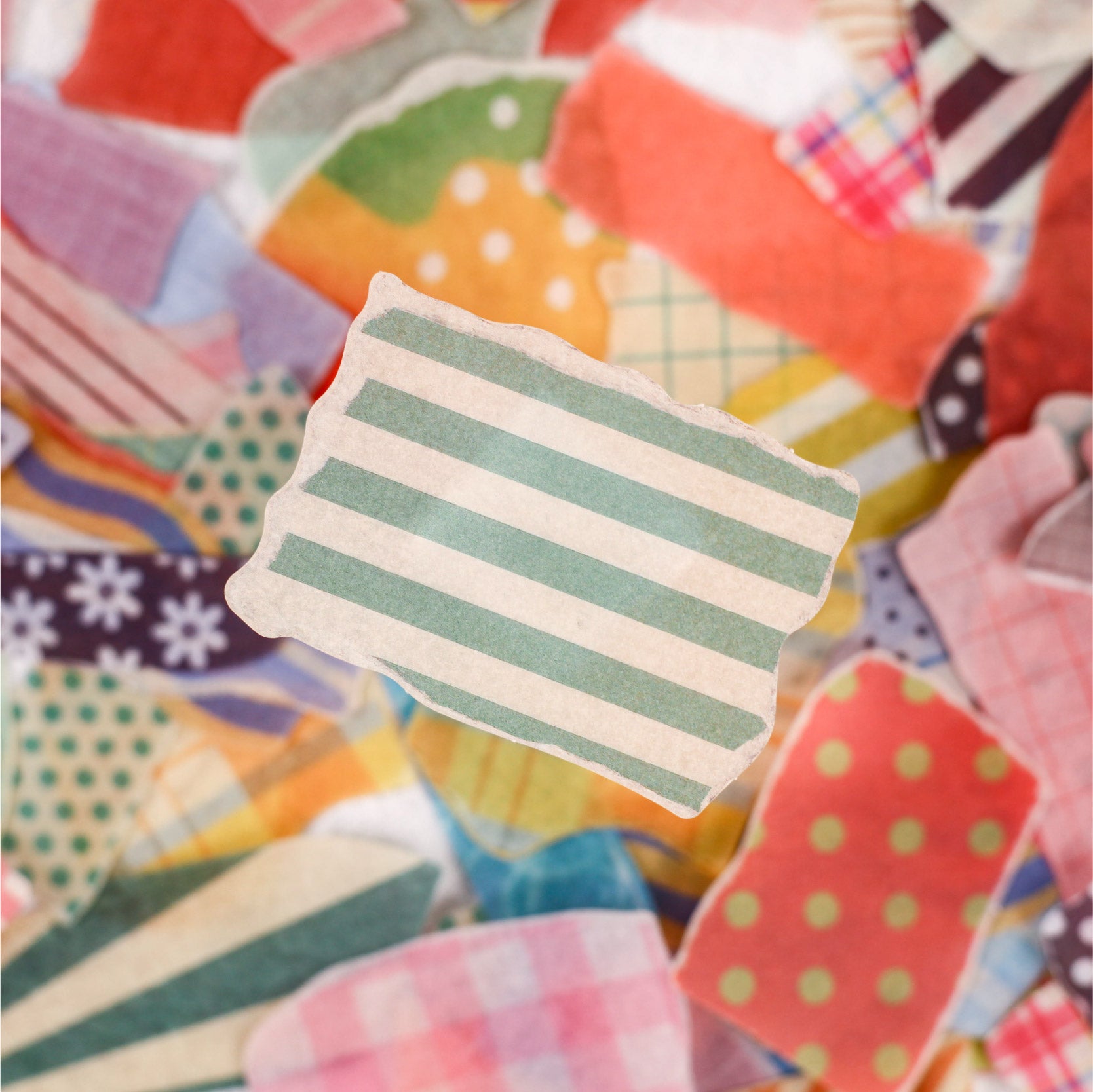 260316 Paper Tape Washi Sticker -20Pcs each pack