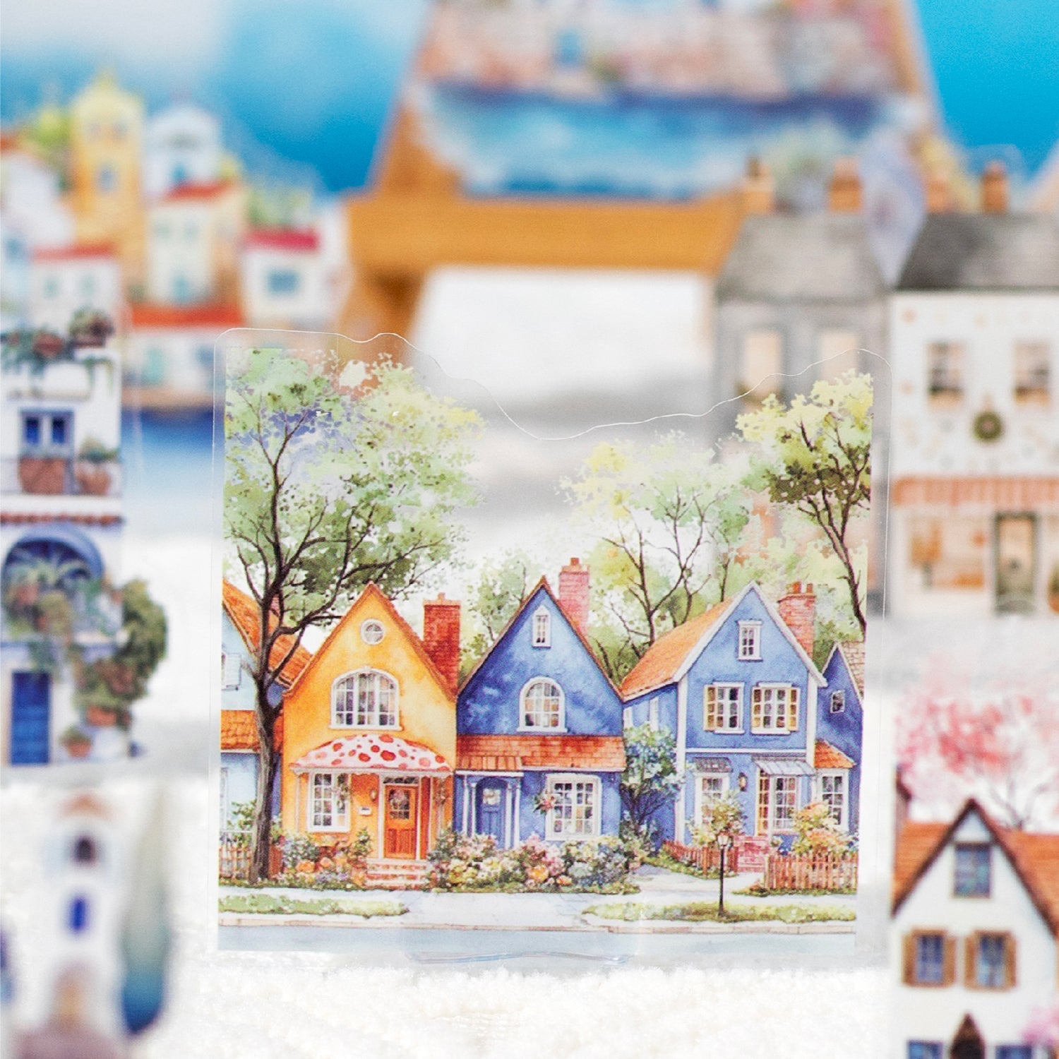 0219 City Walk Series sticker -30Pcs each pack