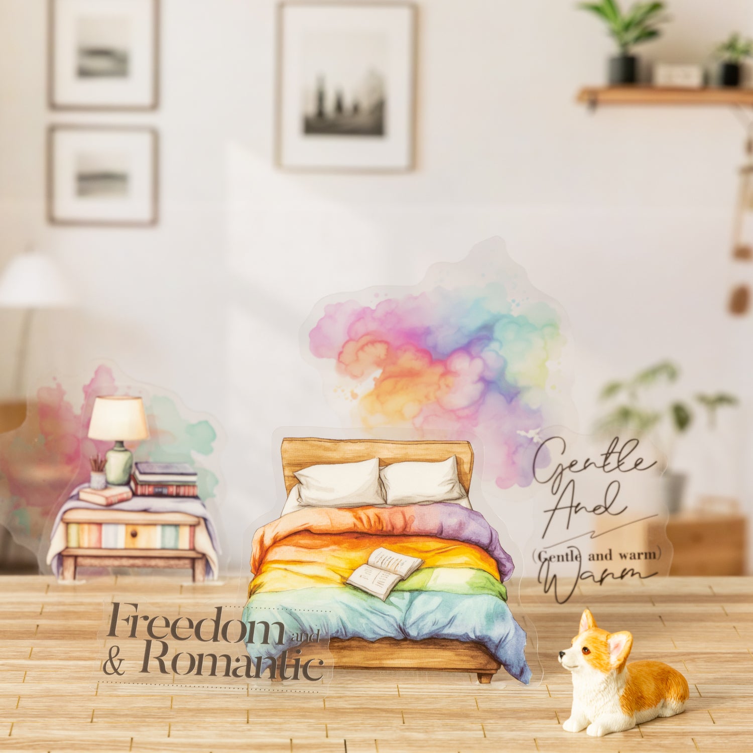 0802 Furniture PET Sticker -30Pcs each pack