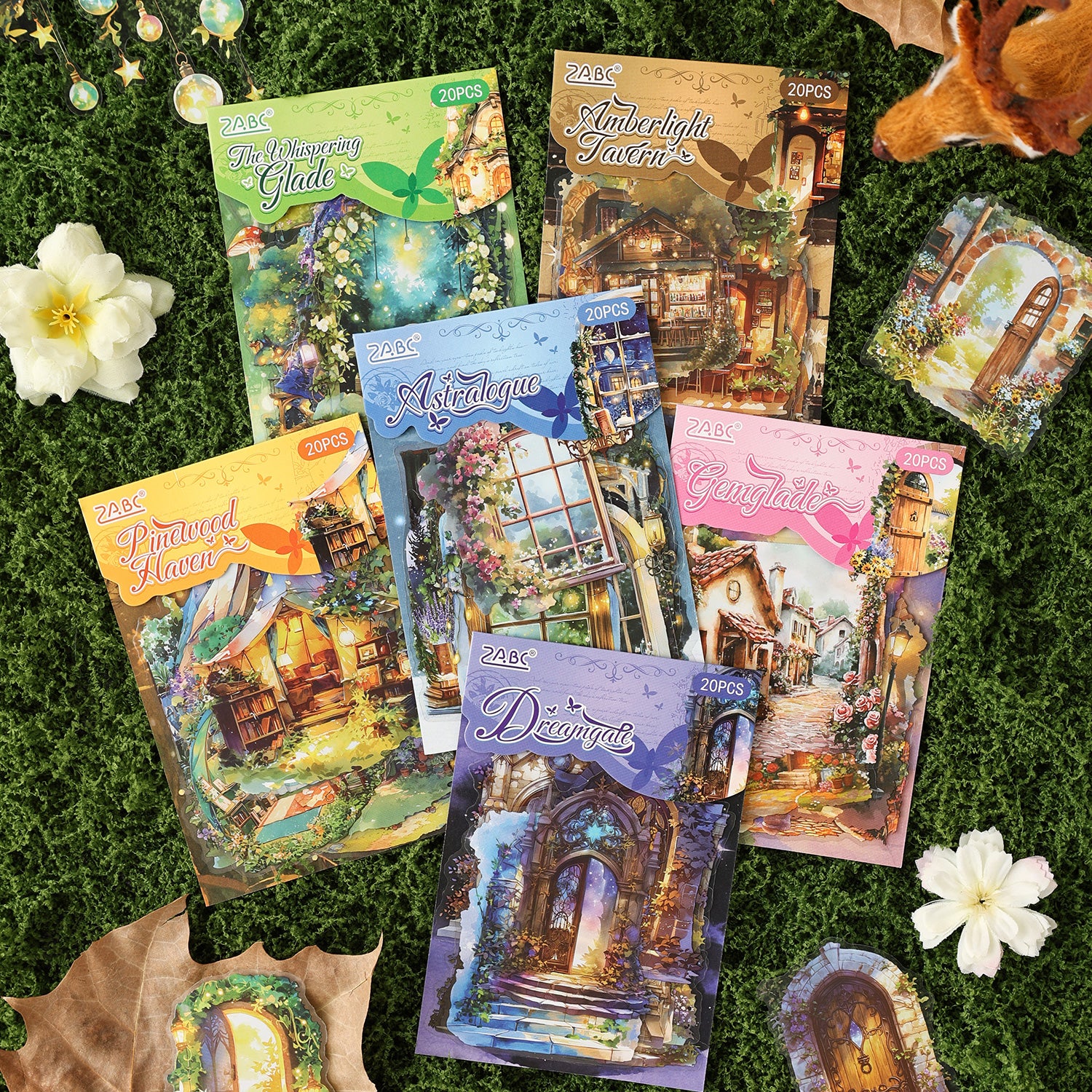 1215 Magical Journey PET sticker -20Pcs each pack