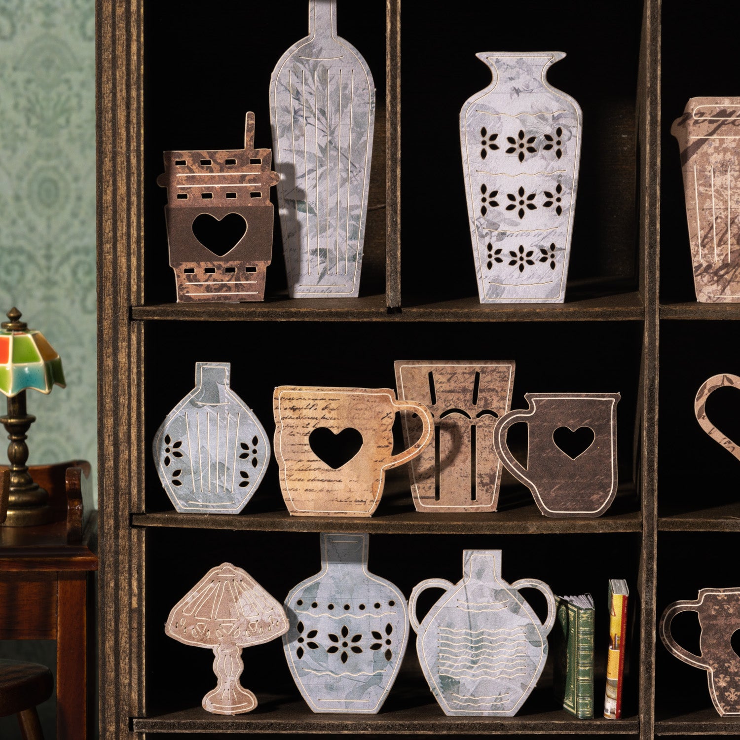 1212 The prelude of life die cut sticker -30Pcs each pack