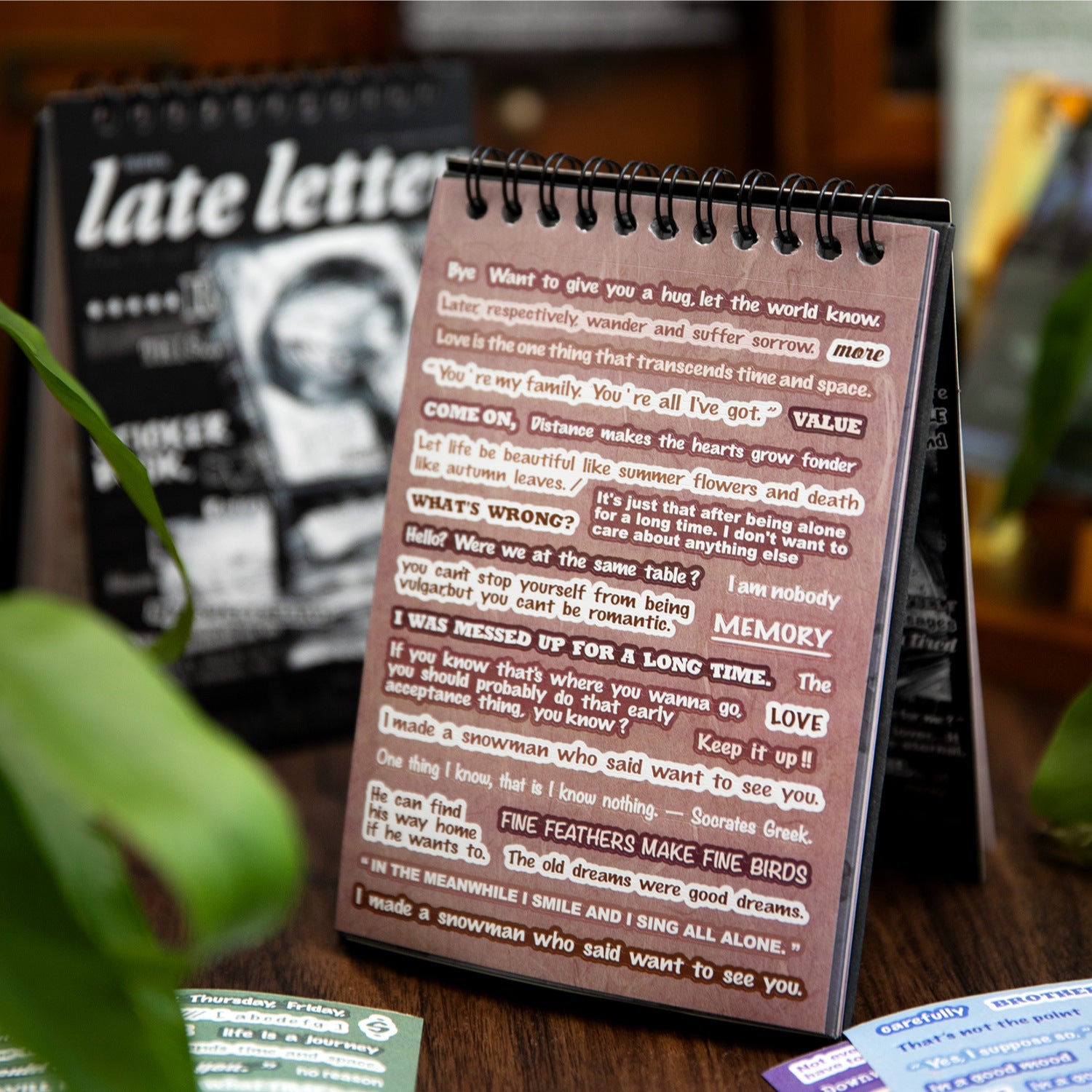 0425 Late letters Sticker book -24Pcs each pack
