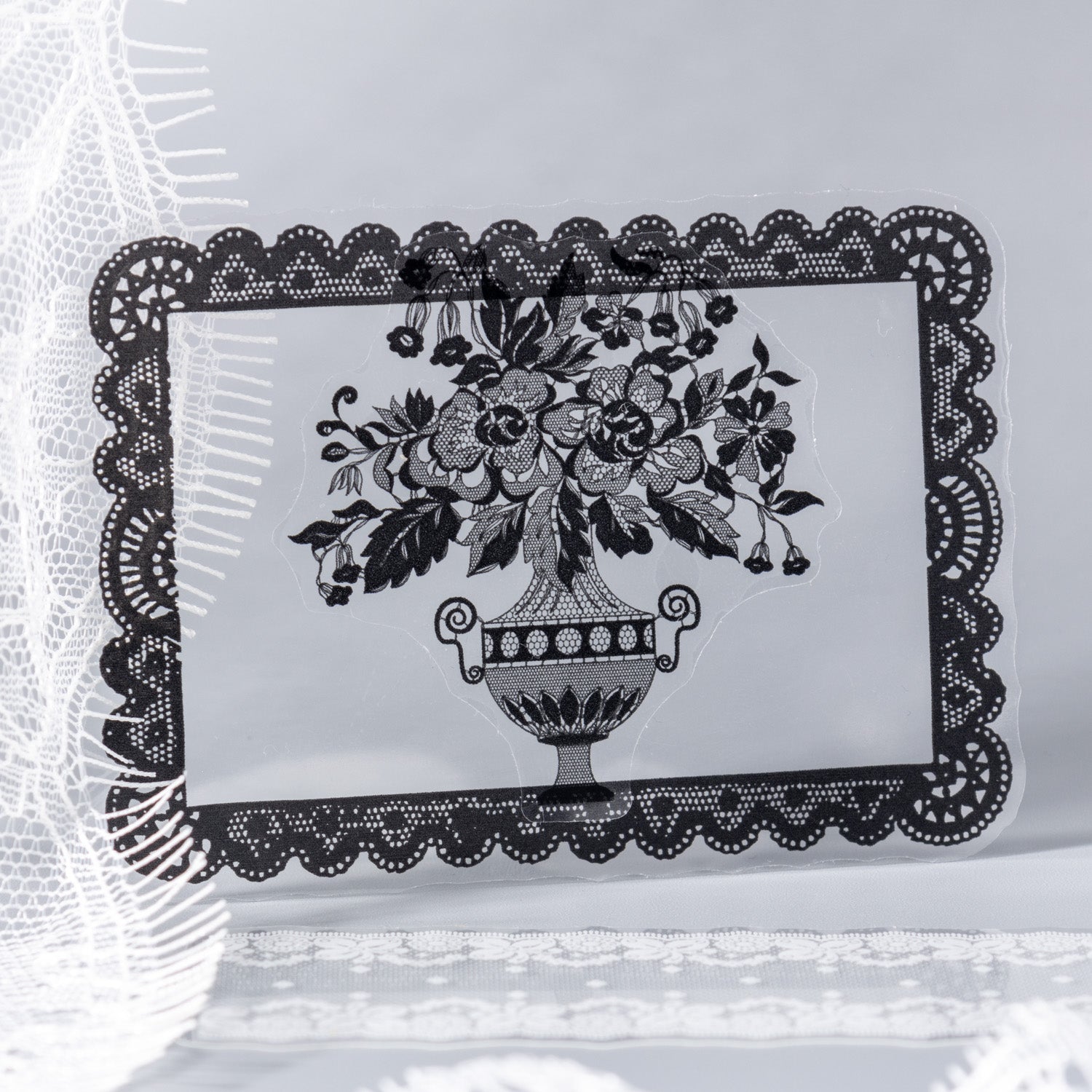 260227 Lace Academy PET Sticker -100Pcs each pack