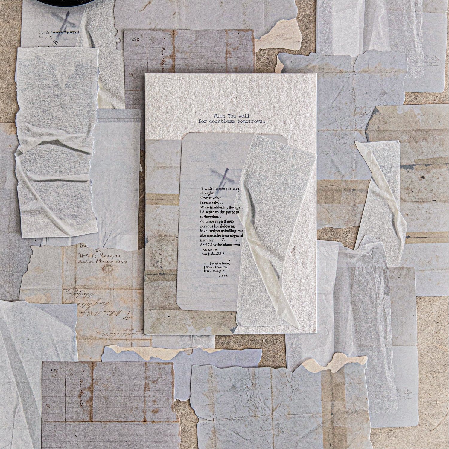 1122 Vintage Solid paper -20Pcs each pack