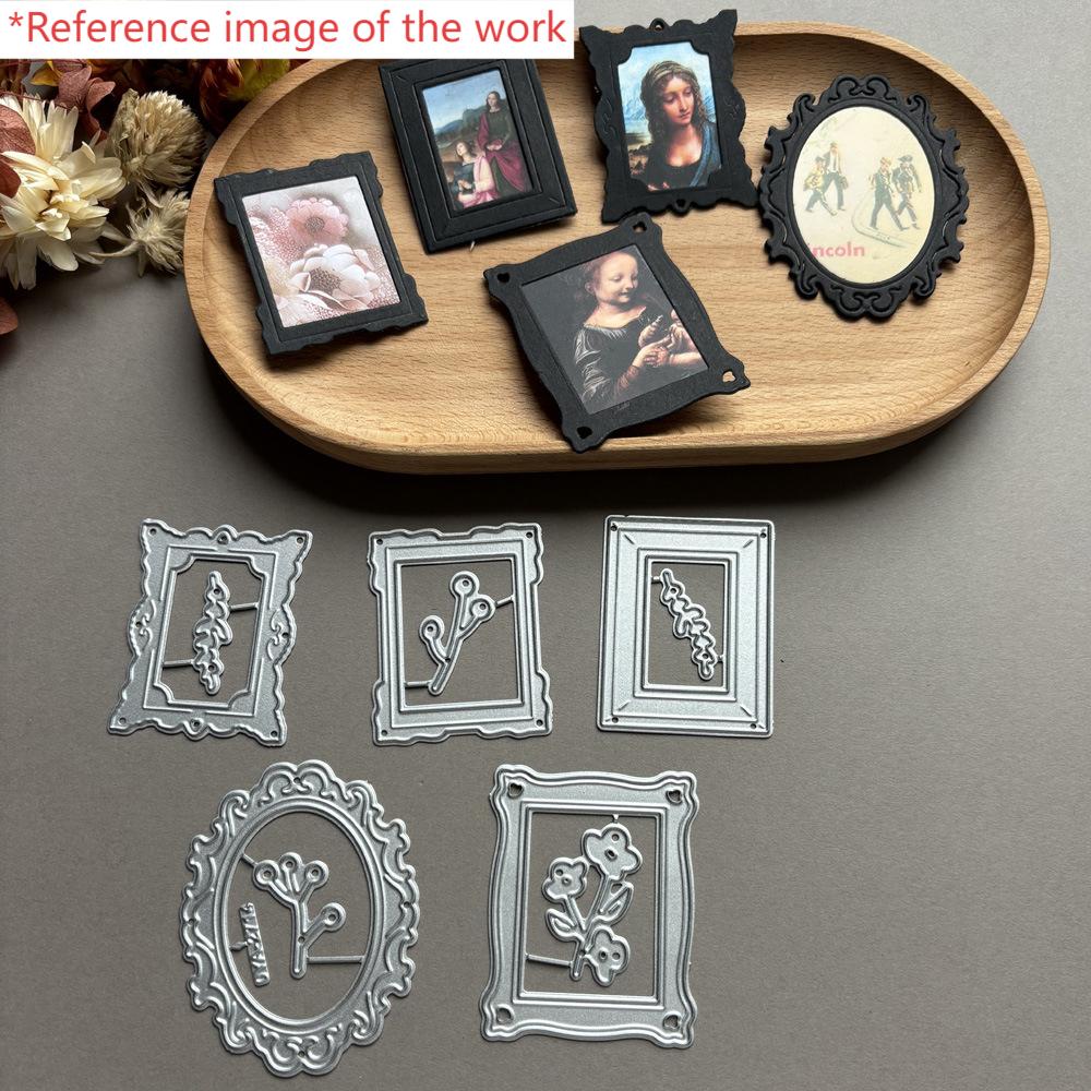 0912 Mini retro photo frame metal cutting dies cut OYA2714