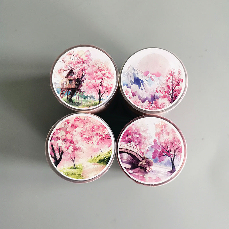 0311 Cherry Blossom Season Series PET Tape -6cm*2m