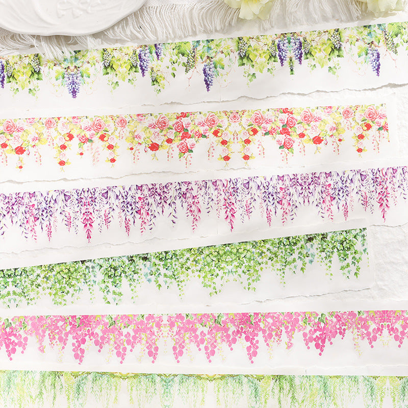 0114 Spring Breeze Green Series PET tape -5CM*2M