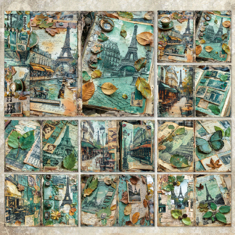 0403 A5 background paper DP2509 -8Pcs each pack