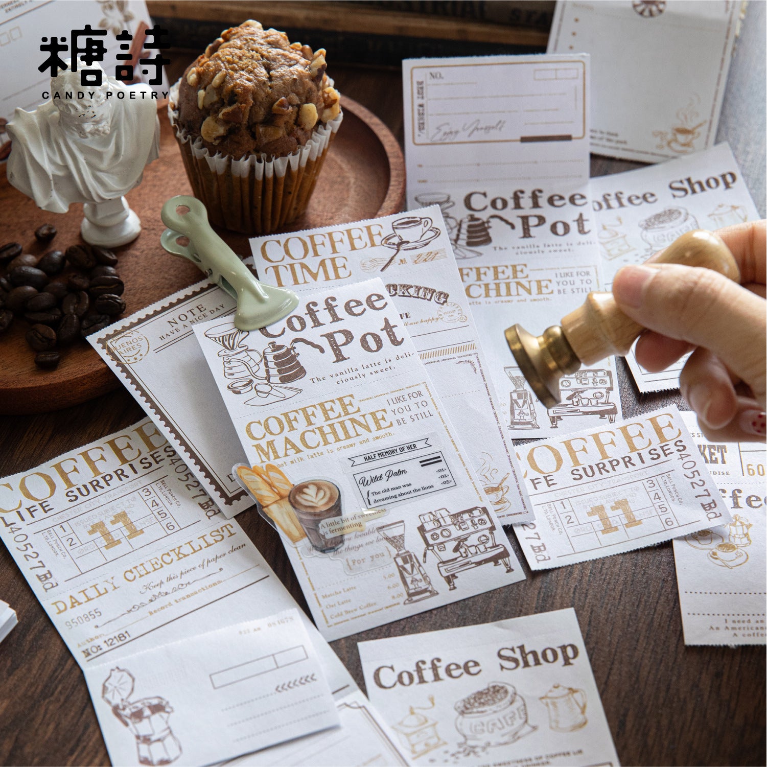 0318 Romantic Life Series Paper -50Pcs each pack
