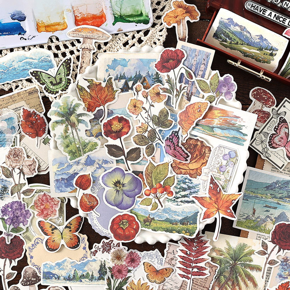 0221 Years of Poetry Series Sticker -200Pcs each pack