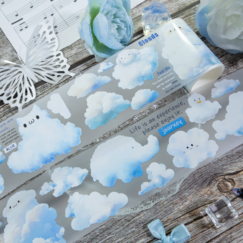0817 T-354 Cottony Cloud FIuff Tape -6cm*2m