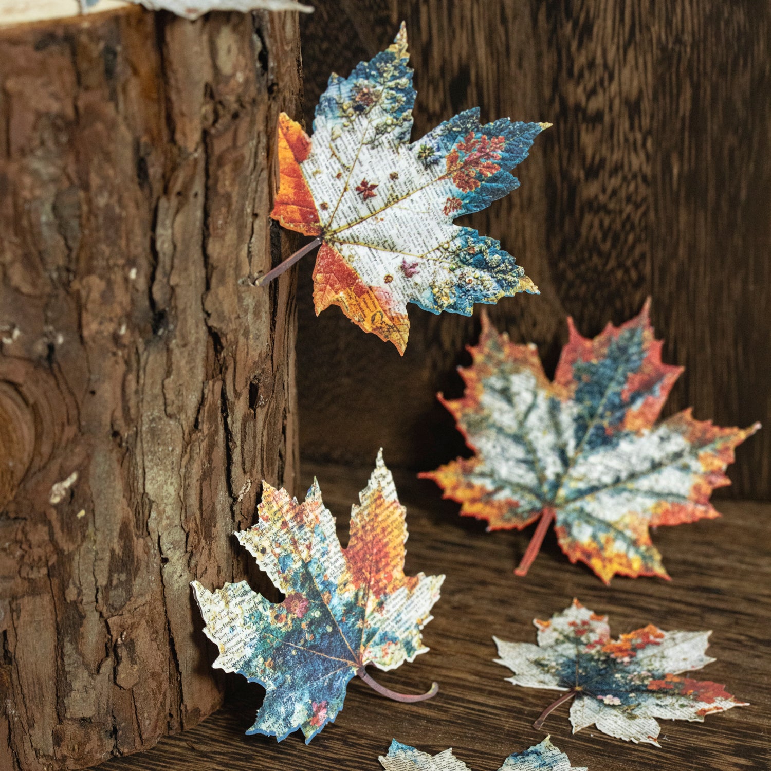 1210 Vintage cardstock sticker -10Pcs each pack