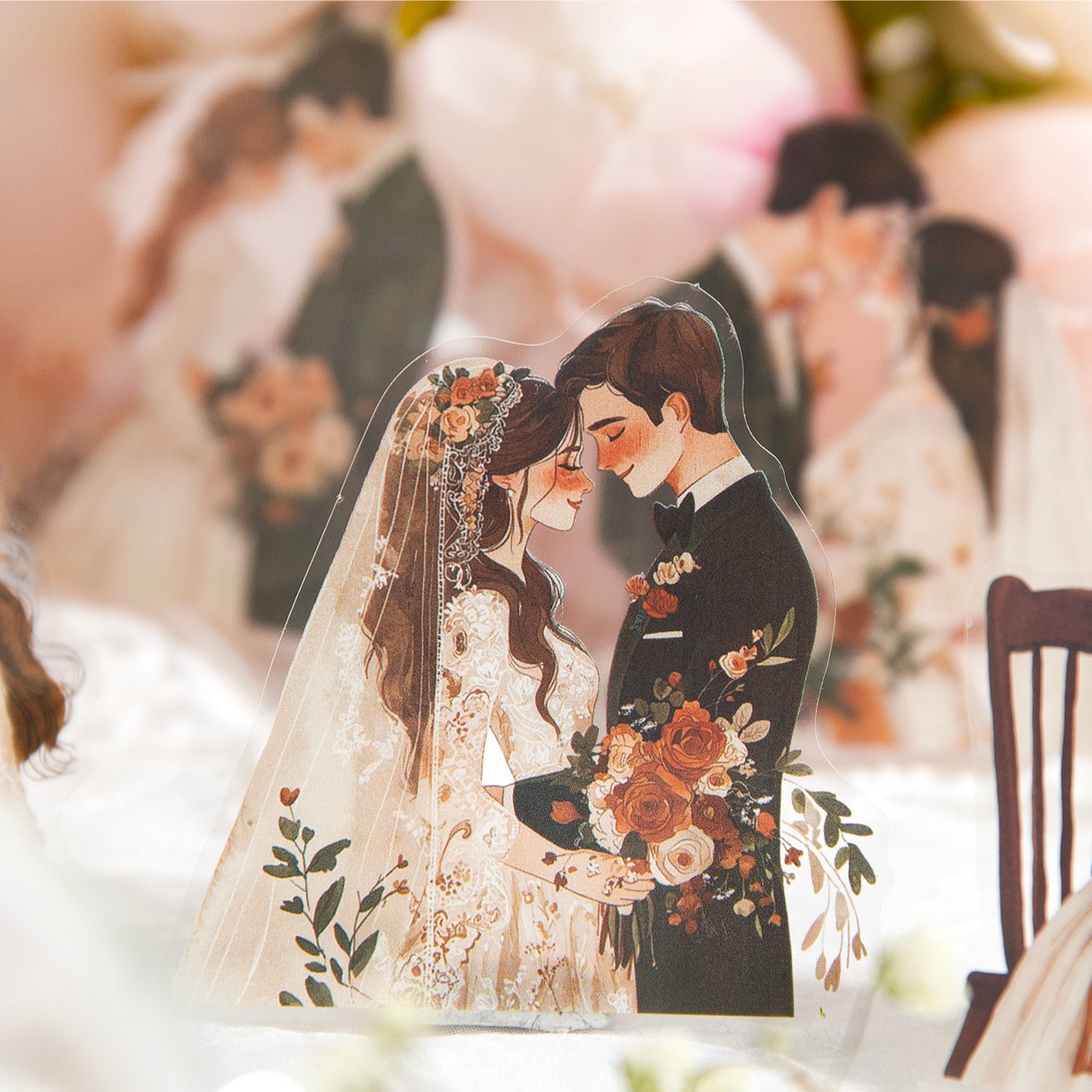 0311 Lovers Series Sticker -30Pcs each pack