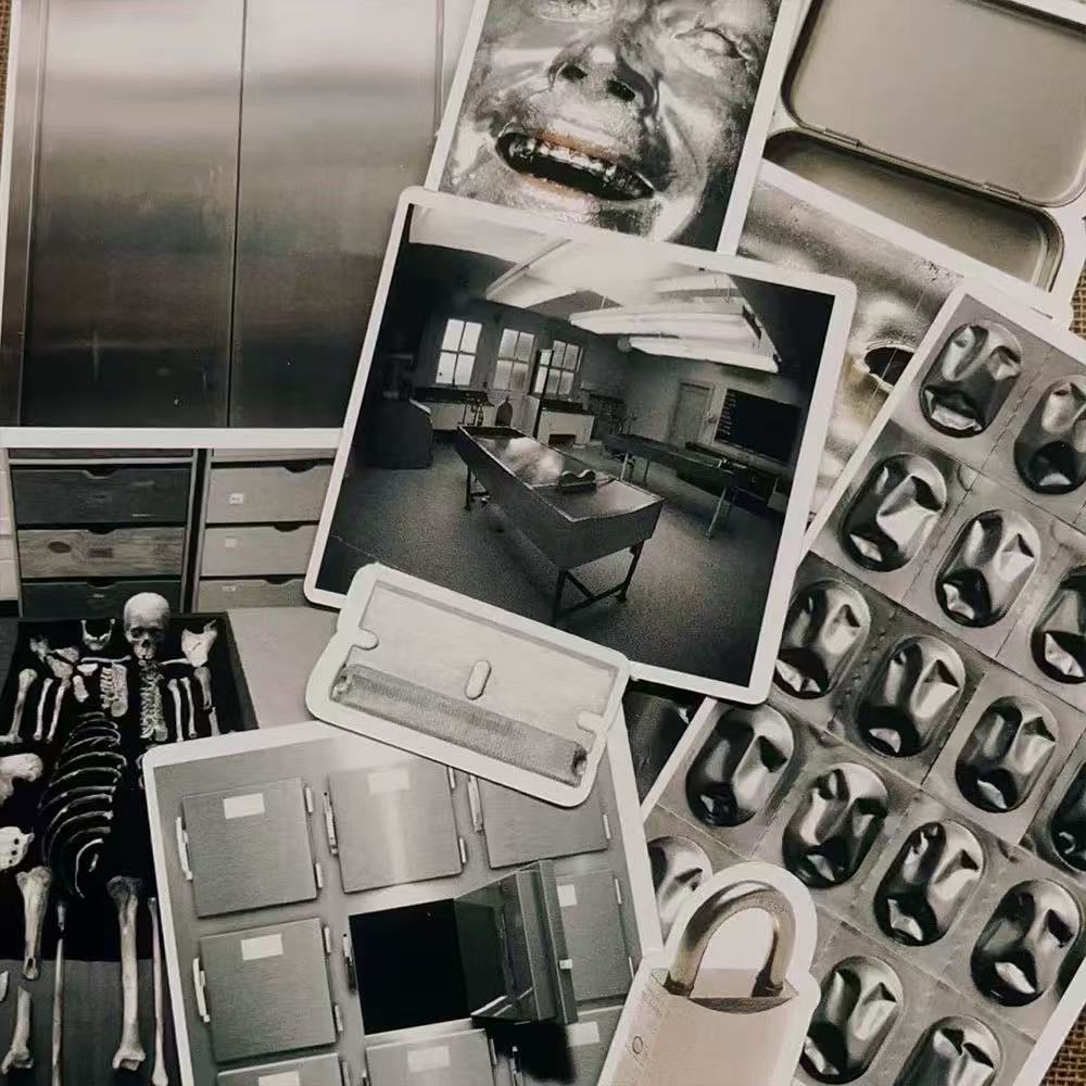 1230 Black and white photos of the mental hospital paper