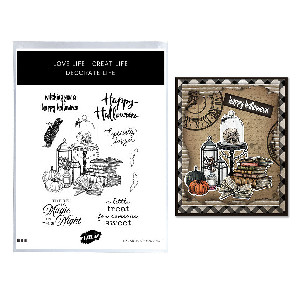 0906 Halloween Clear Stamp 12cm*16cm