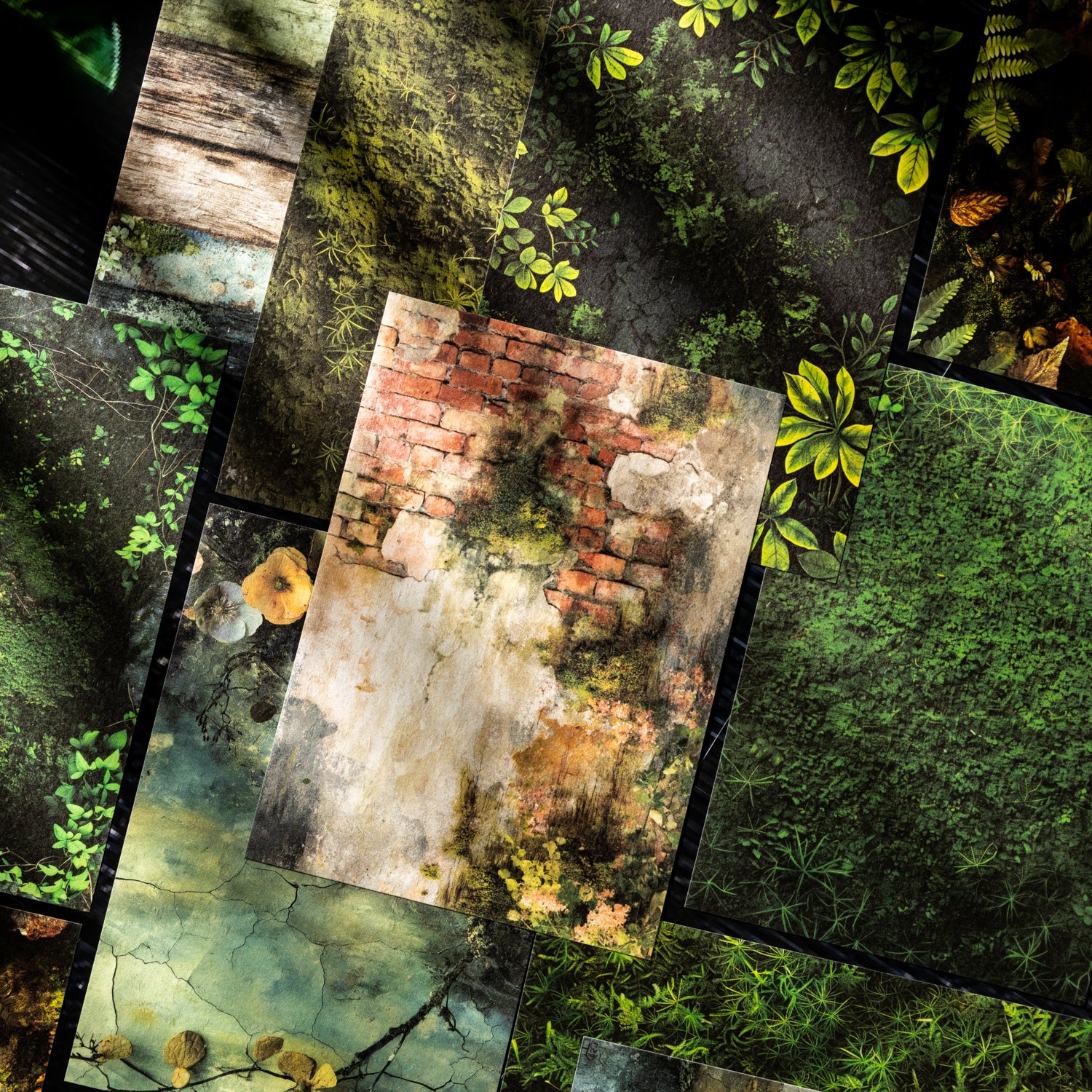 1124 The touch of nature paper -16Pcs each pack