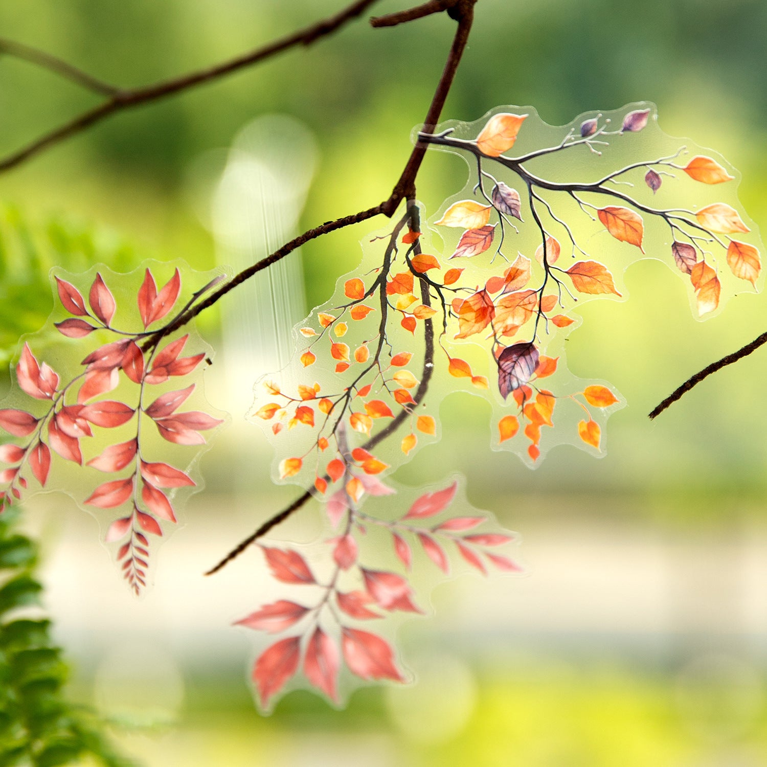 0625 Branches and butterflies PET Sticker -20Pcs each pack