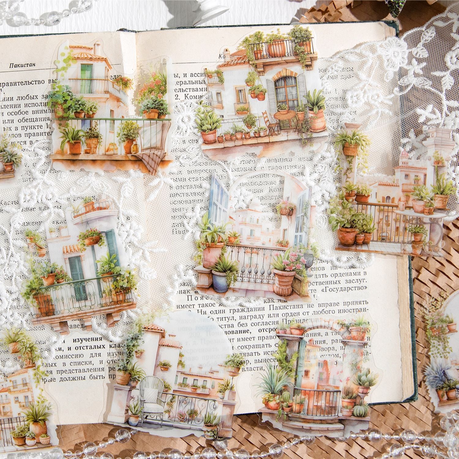 0226 Daily Home Series Stickers -20Pcs each pack