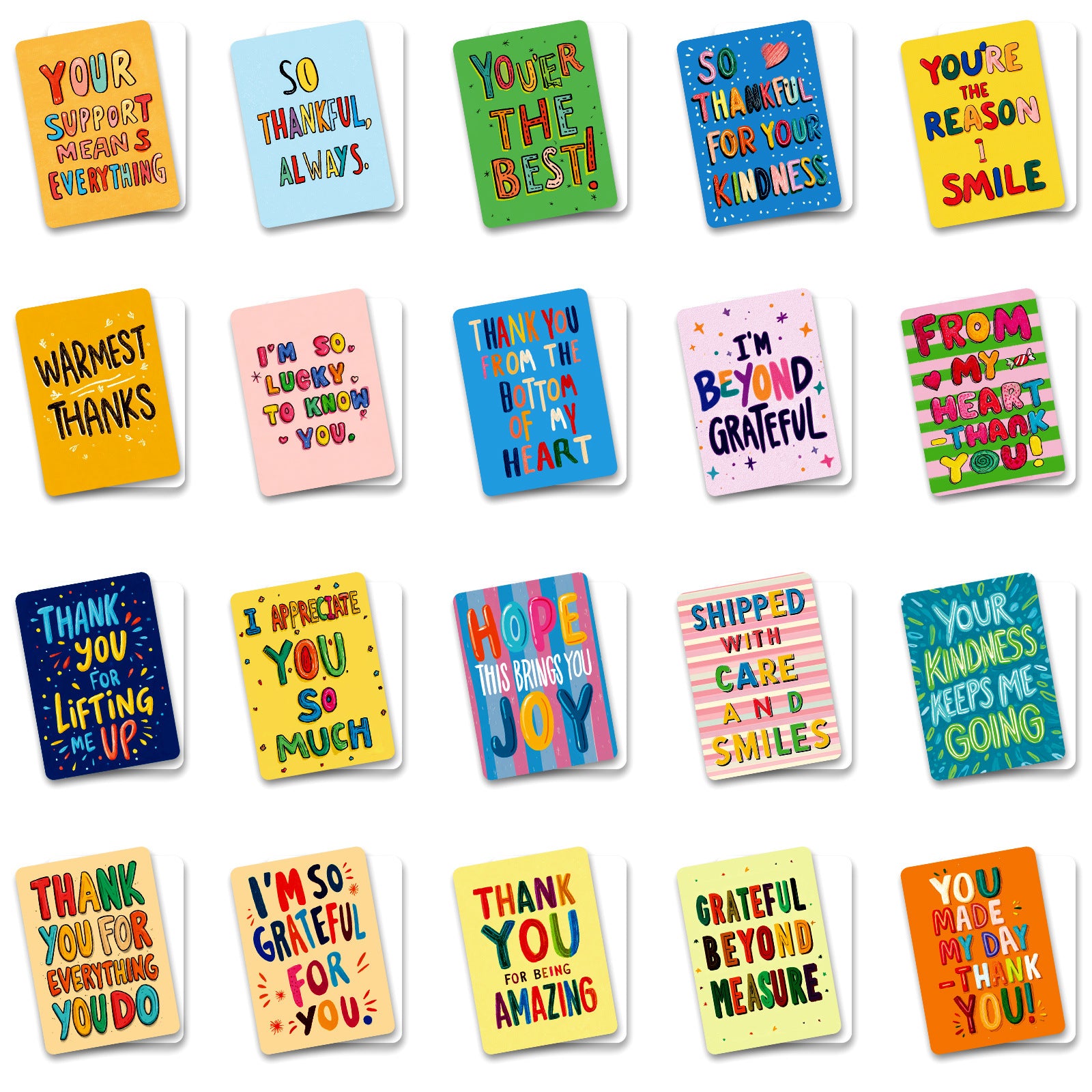 0916 Colorful doodle card Cards ATC card 50pcs 2.5*3.5 inch