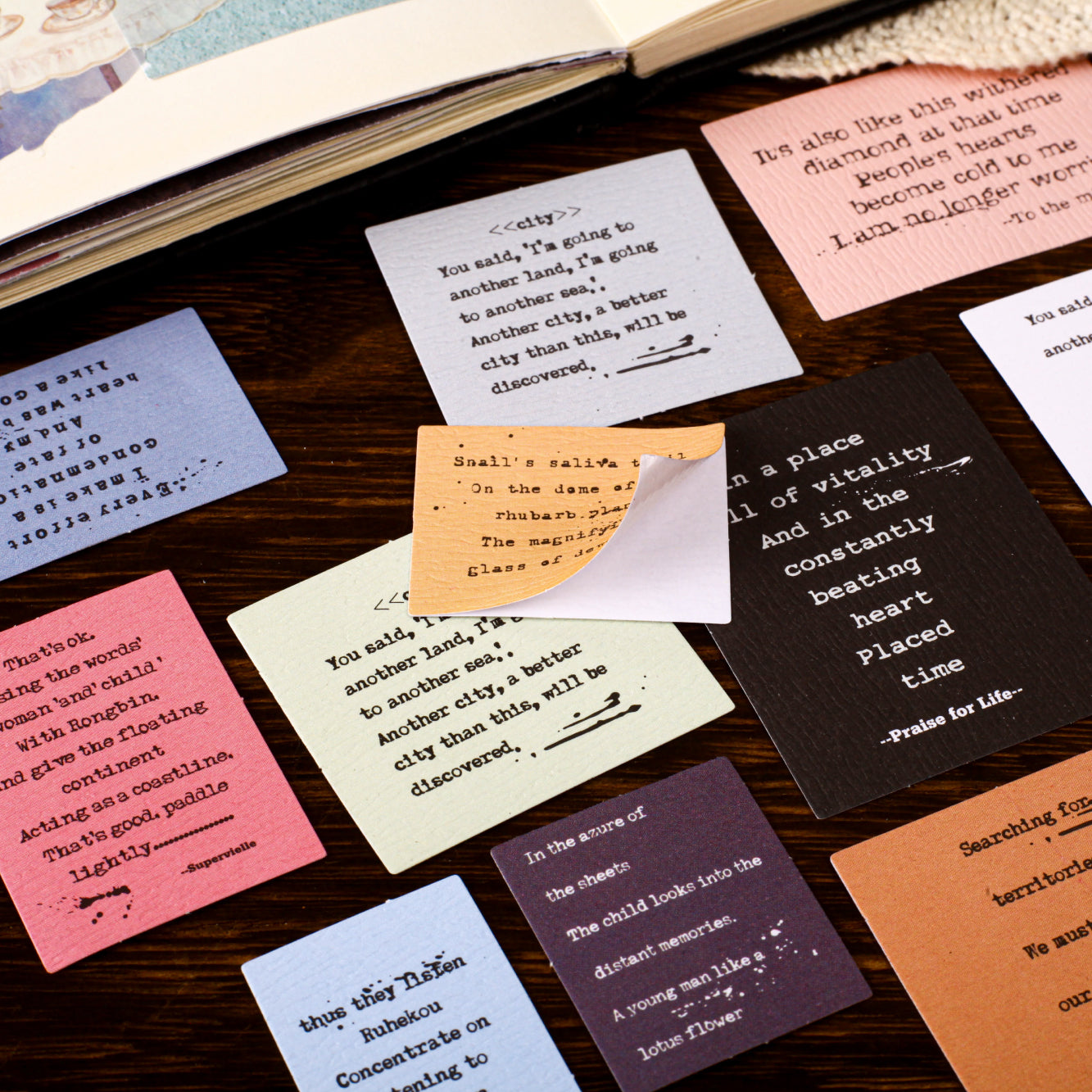 0417 Font Series Sticker -20Pcs each pack
