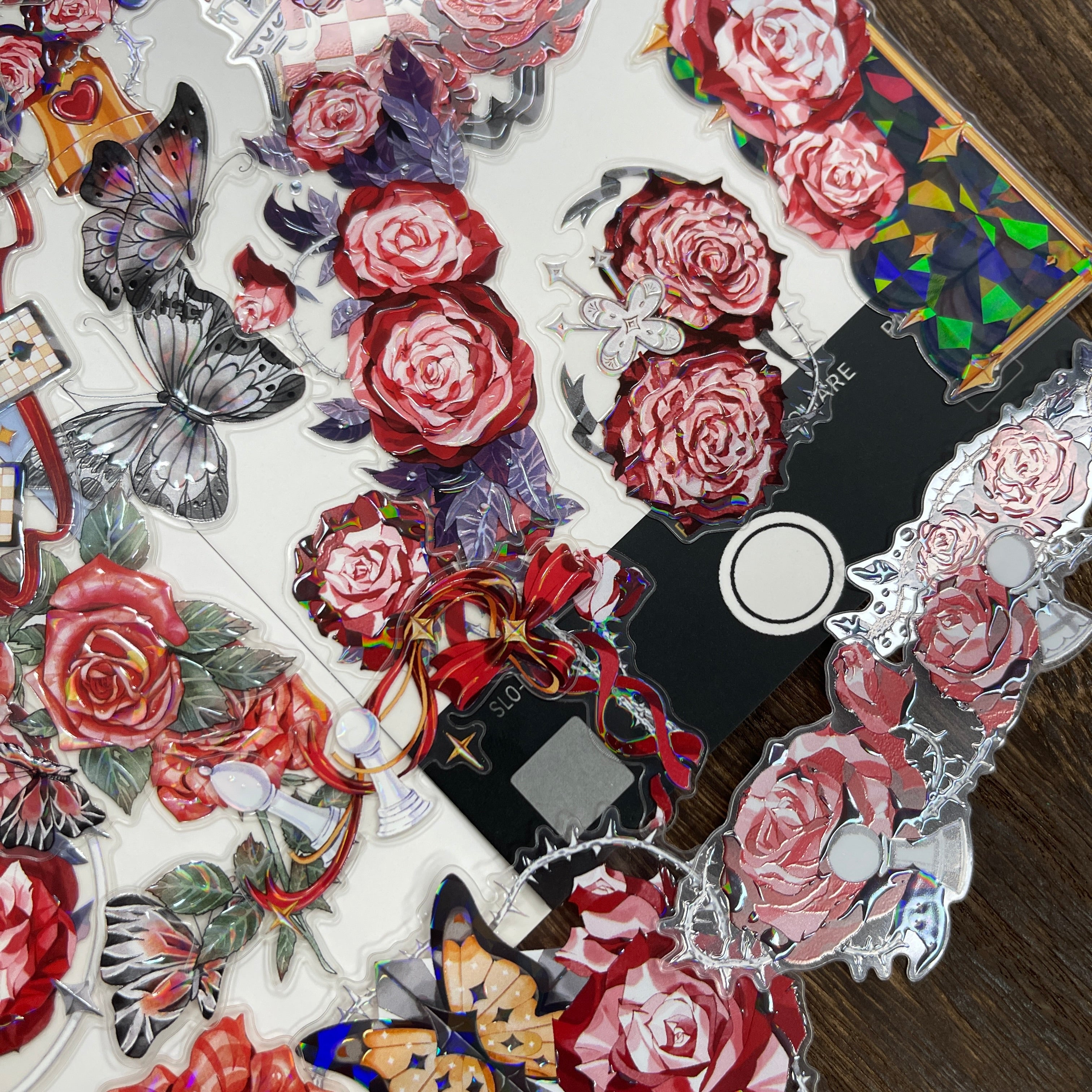 260131 Crimson Oath PET Sticker pack -32Pcs each pack