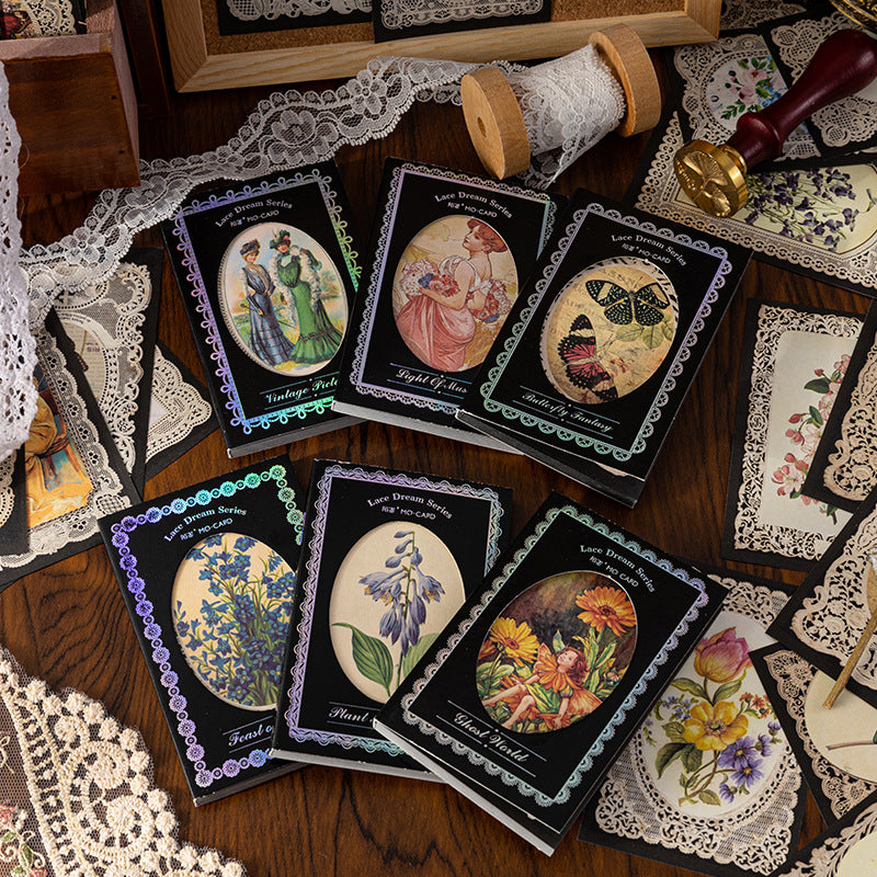 Lace Dream Paper Material Book -60Pcs each pack