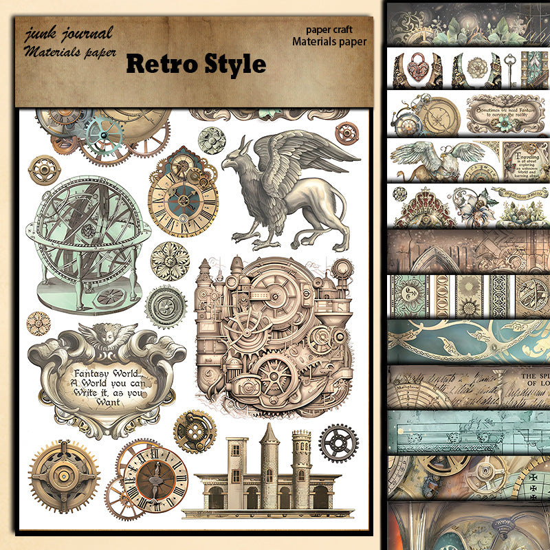 0402 Stroll in Rome paper -12Pcs each pack