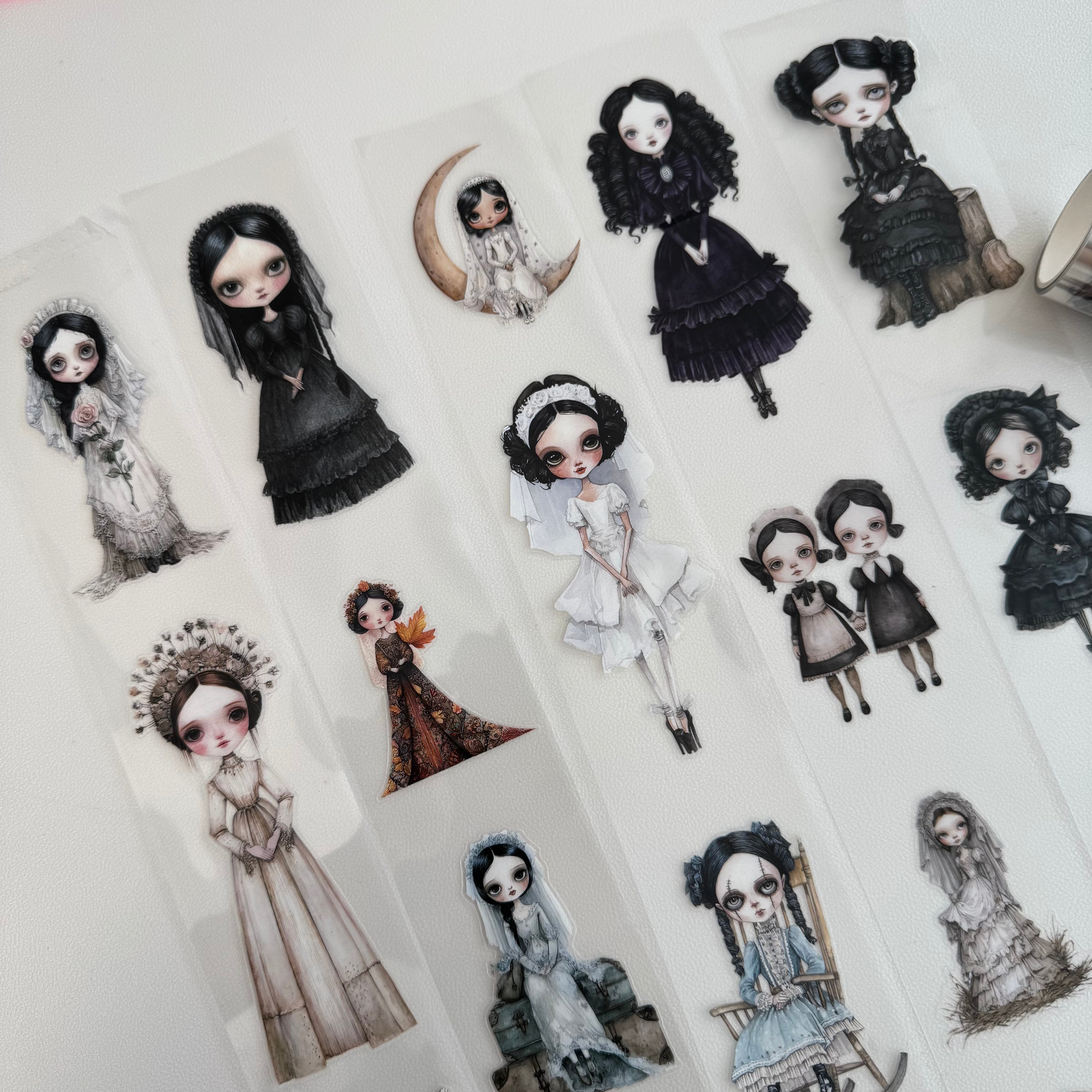 Sad Doll pre-cut PET tape 1 loop 5.5CM*2M