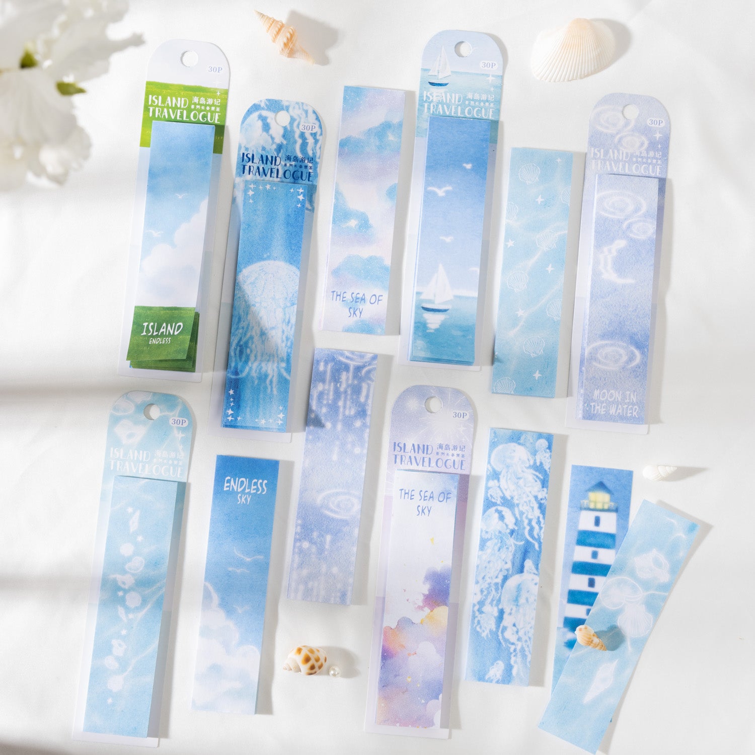 0221 Island Travelogue Series Paper-30Pcs each pack