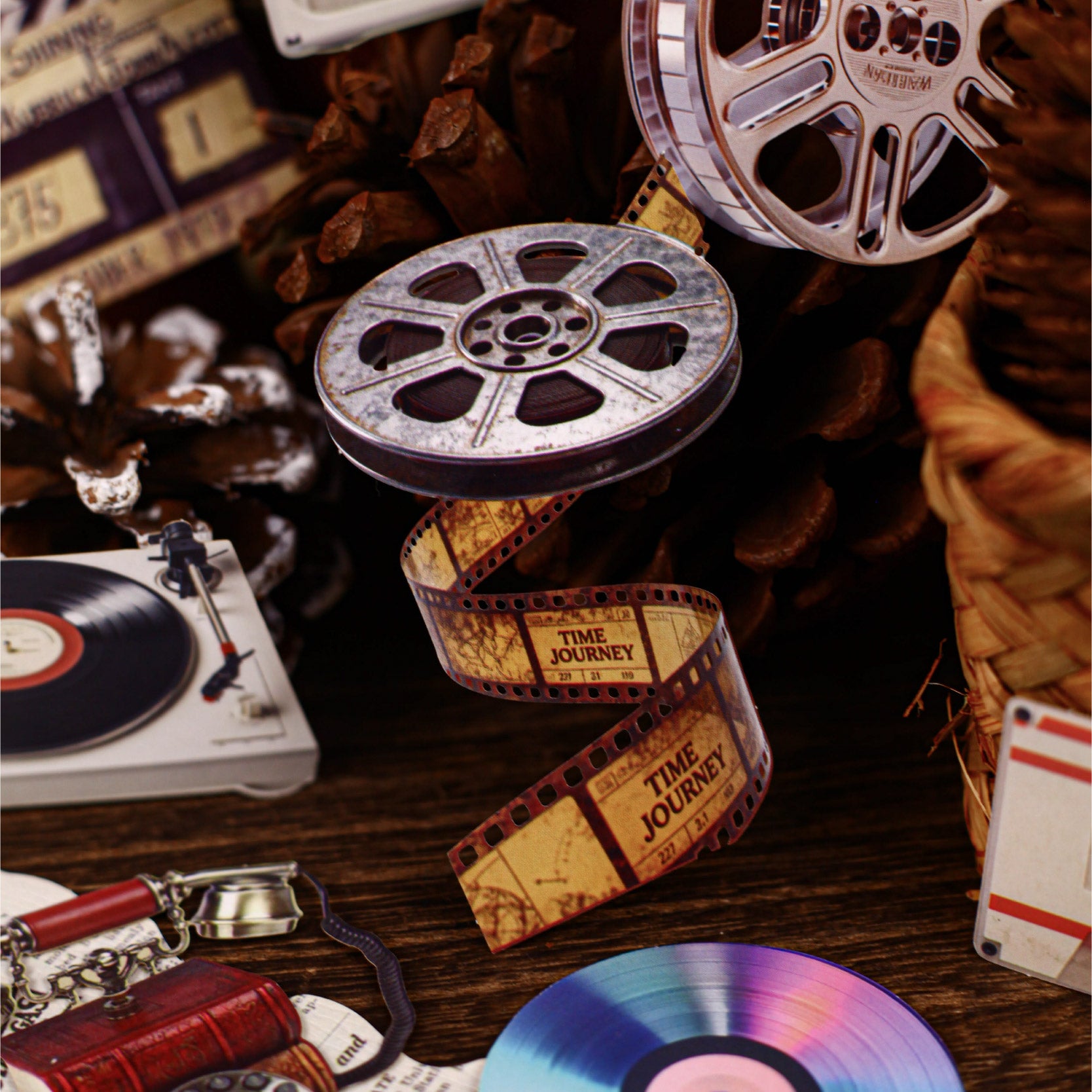 260317 Leave a Voice cardstock sticker -10Pcs each pack