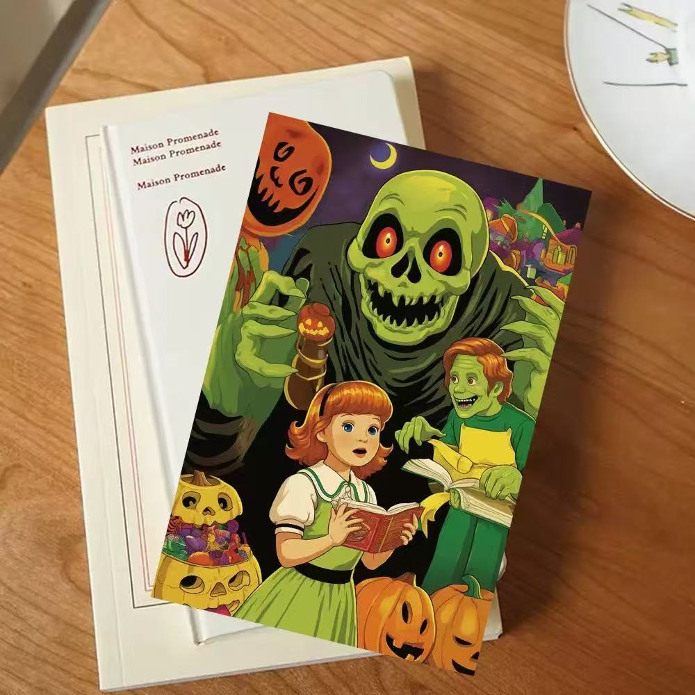 0604 Halloween Postcard 10pcs