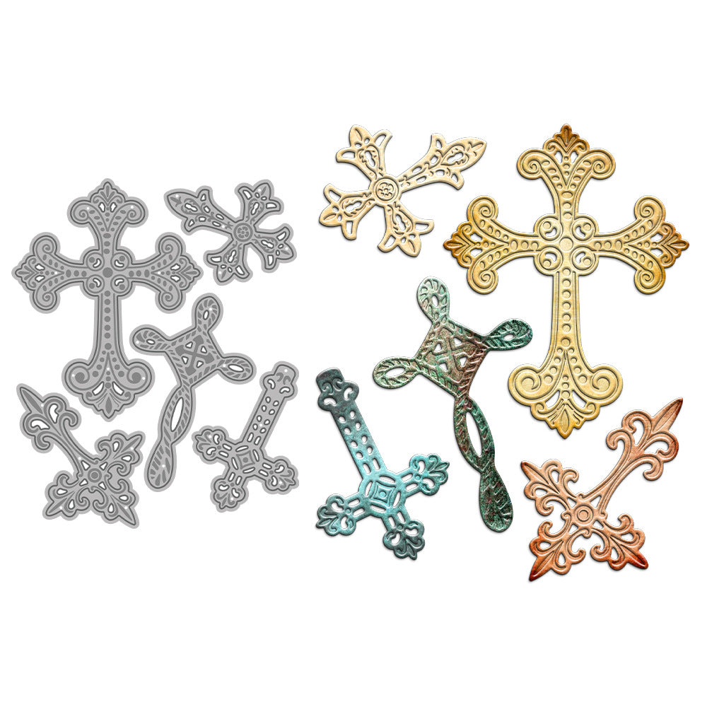 0907 Cross metal cutting dies cut