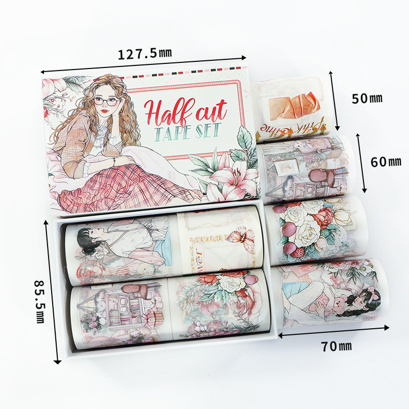 T-125- Sleepy and dreamy Tape Set *pre-cut