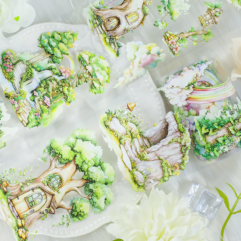 0915 T-389 Dream forest Tape -6.5cm*2m