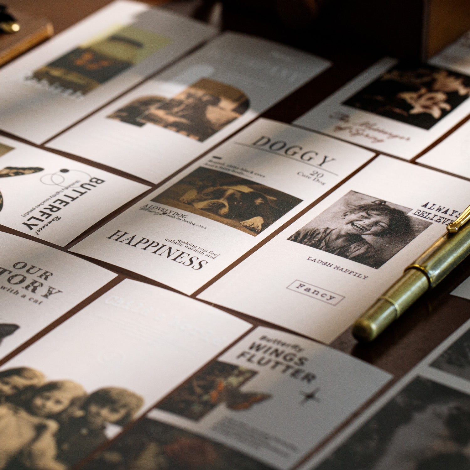 1126 Vintage vellum paper -20Pcs each pack