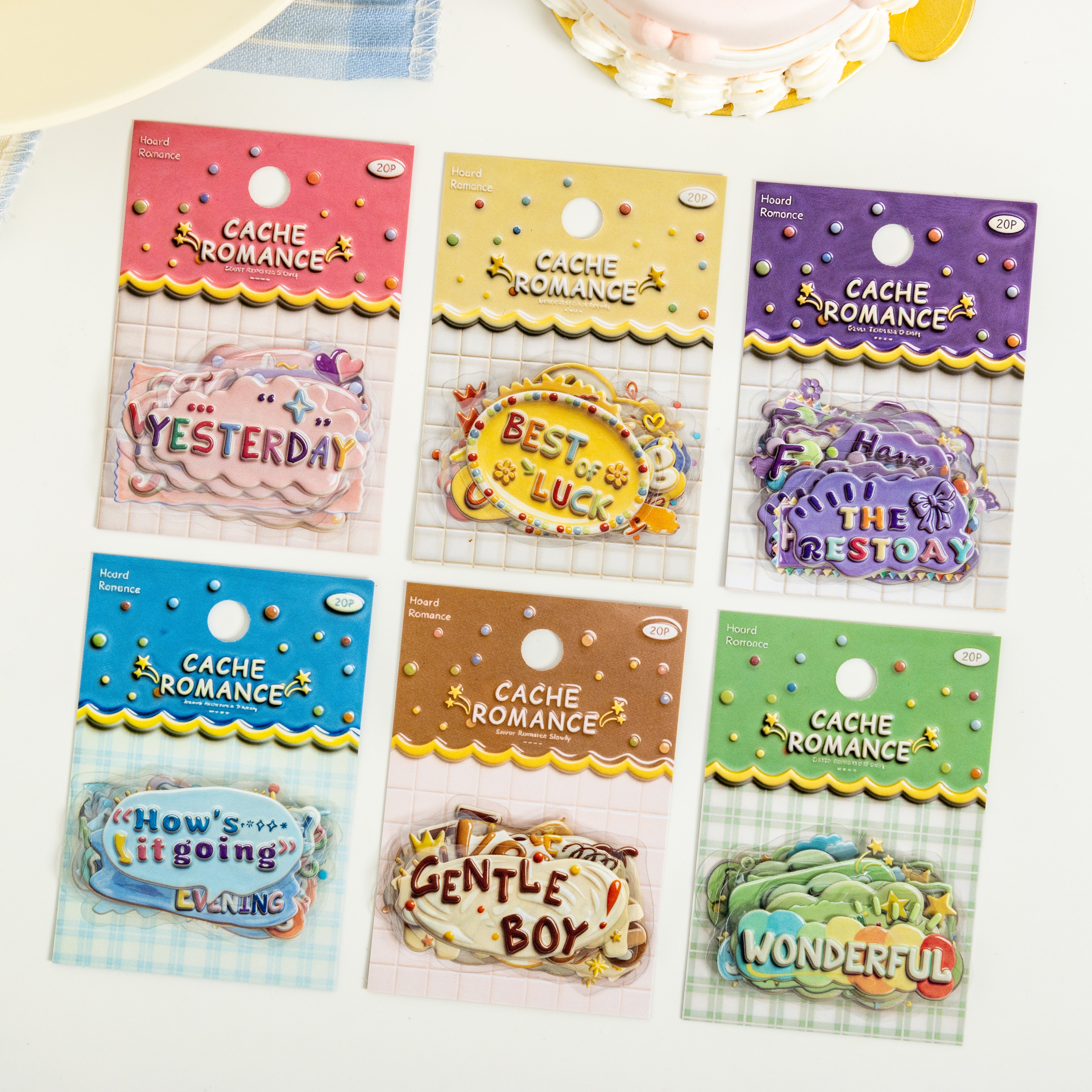 260513 Life’s Little Moments PET Sticker -20Pcs each pack