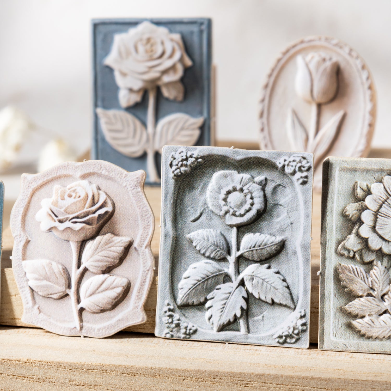 1229 3D Flowers sticker -30Pcs each pack