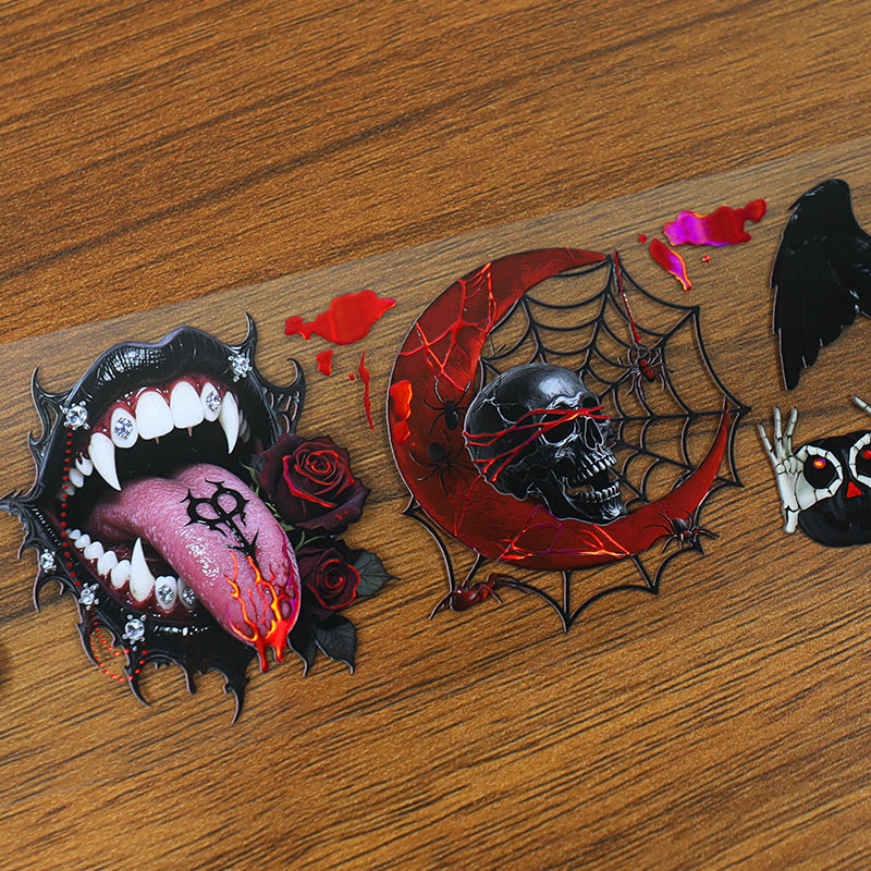 0914 T-384 Dark Horror Tape -6cm*2m