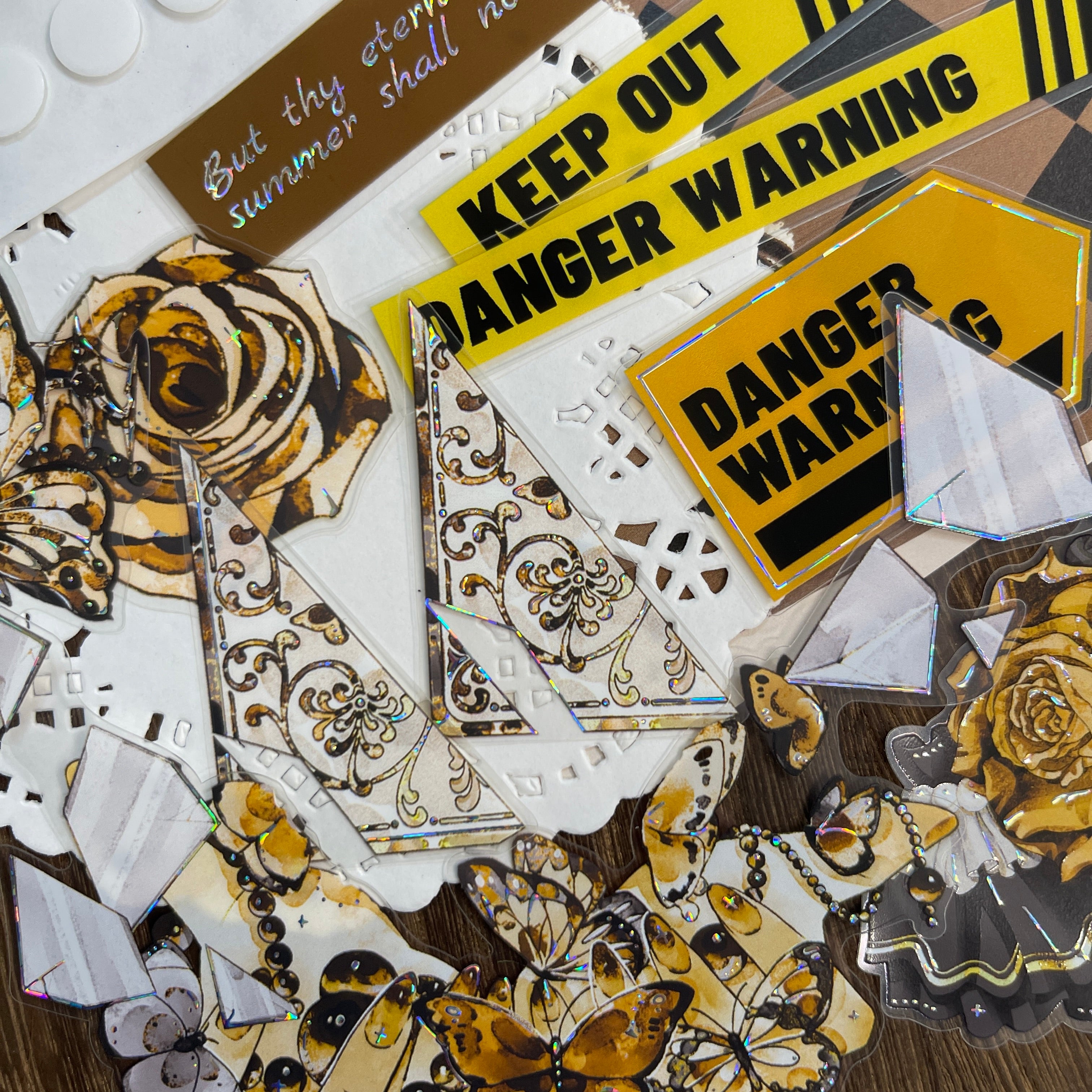 260131 Chapter of the Fading Day Mixed pack journaling ephemera -51Pcs each pack