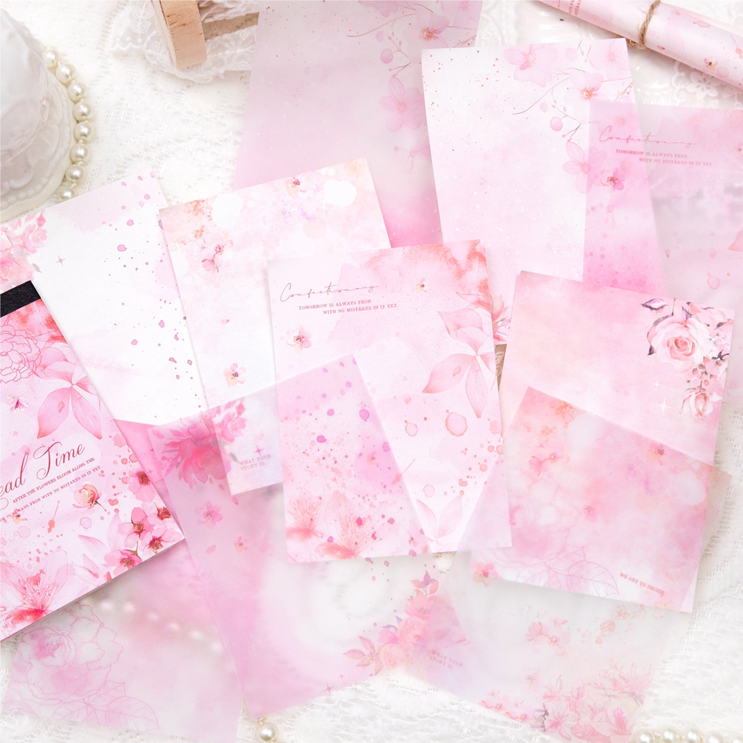 0314 Growing Poetry Series Paper -30Pcs each pack