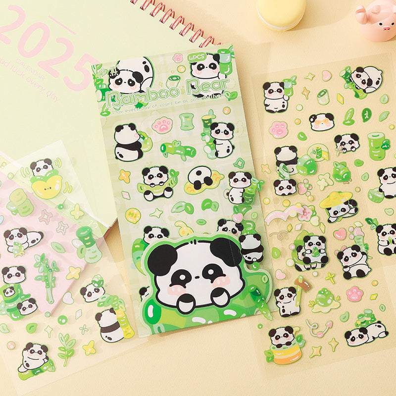0227 Lovely Paradise Series Sticker -4Pcs each pack