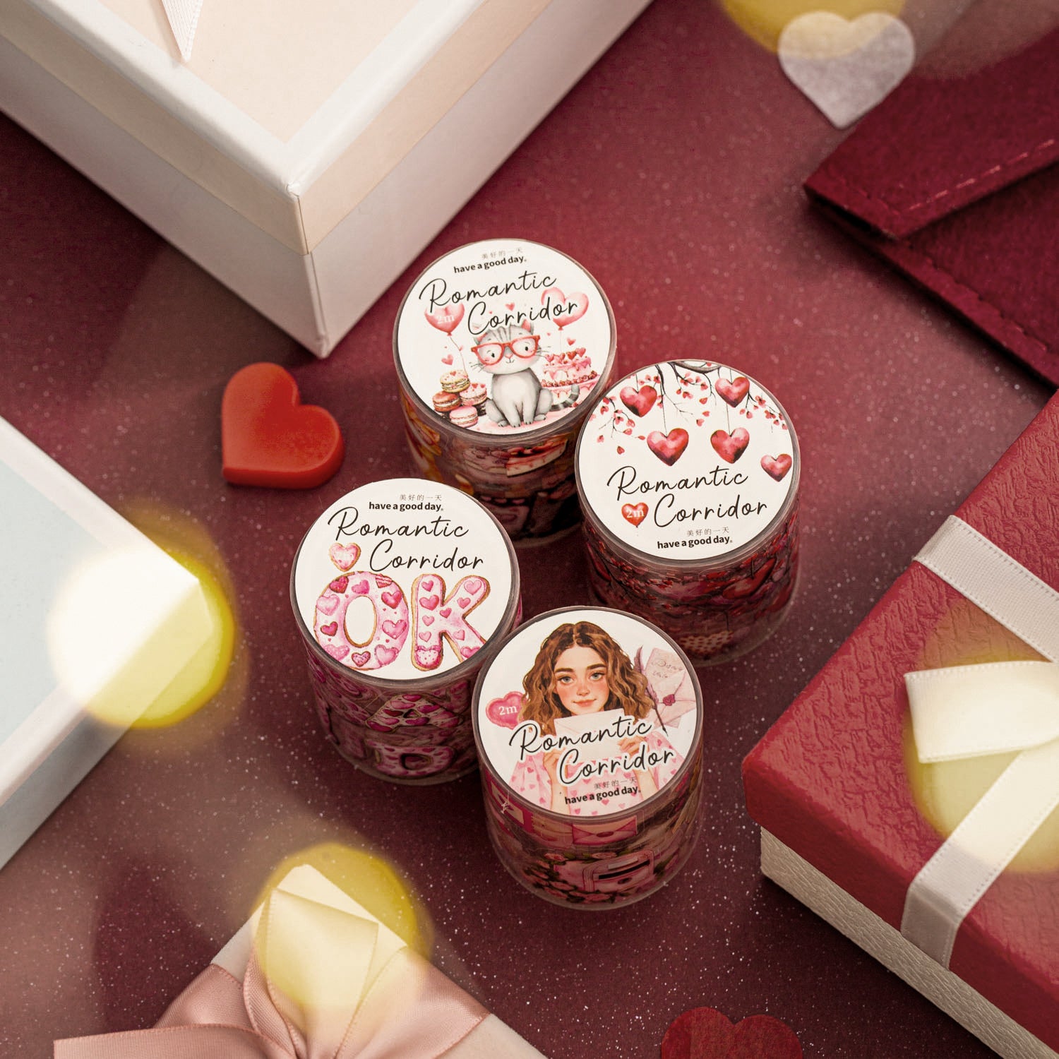 0308 Romantic Corridor Series PET Tape -5cm*2m