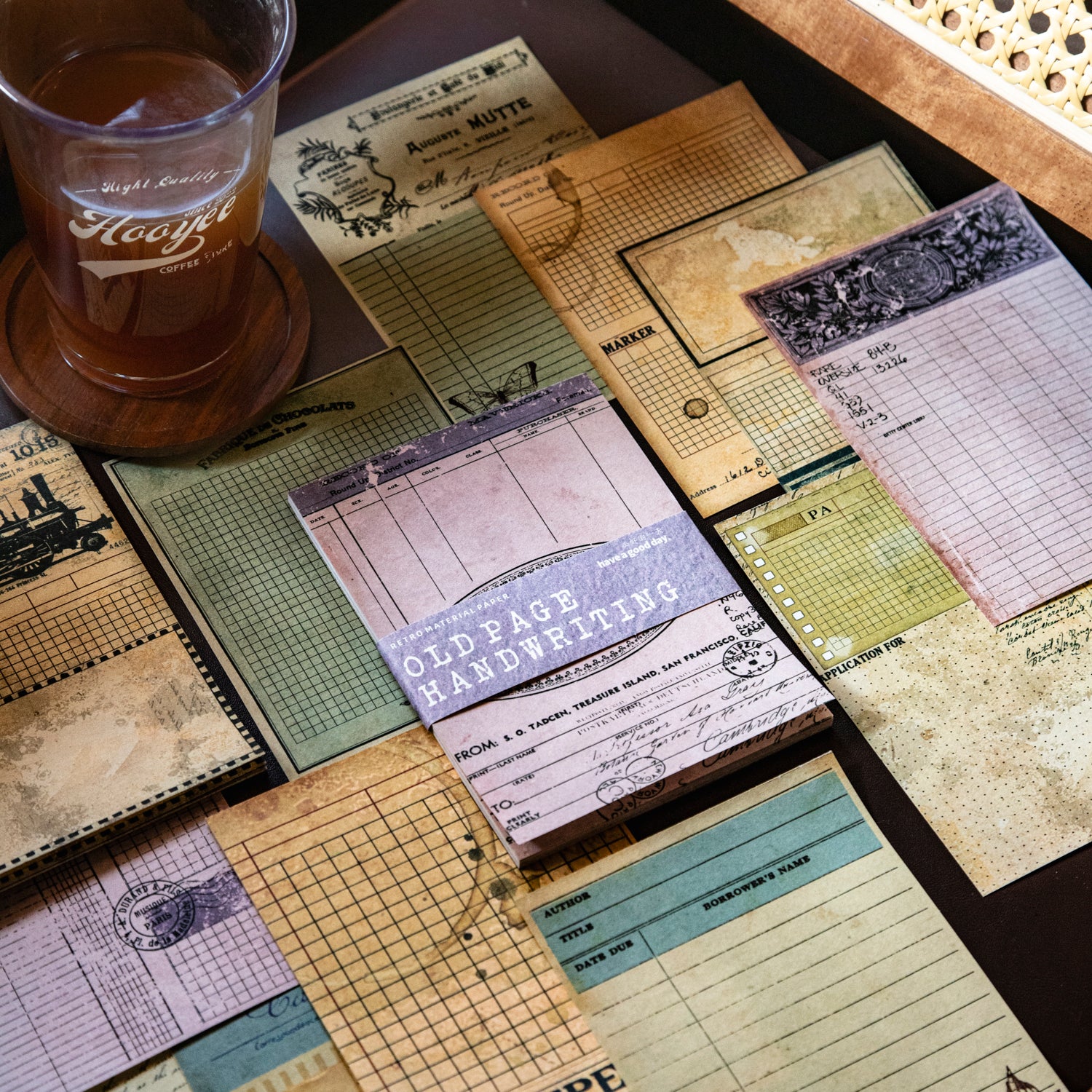 260102 Vintage paper -30Pcs each pack