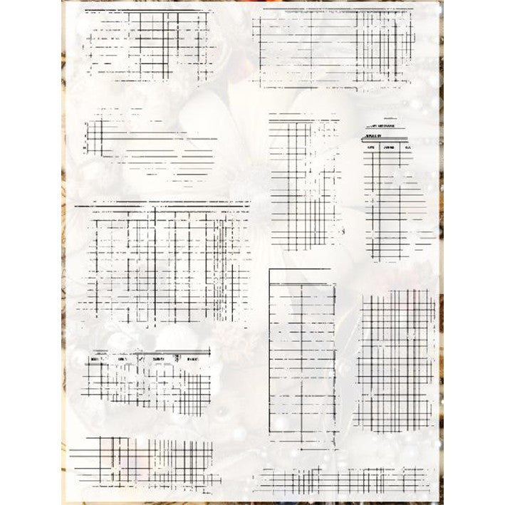 0510 Mottled sheet Clear Stamp 15cm*20cm