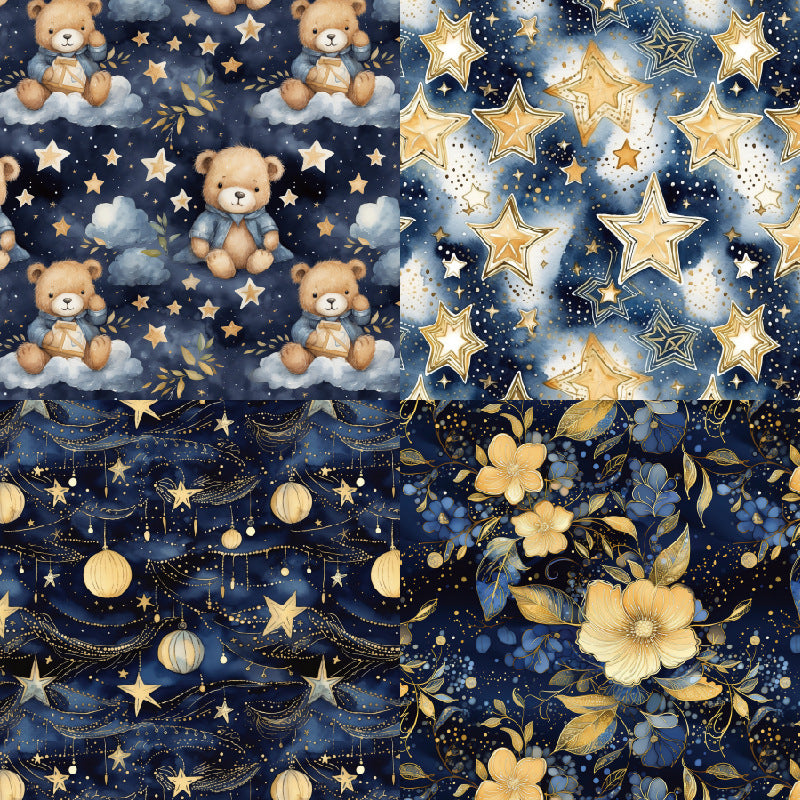 0101 Cuddle background paper R2353A -24Pcs each pack